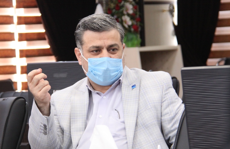 تجهیز سالن ورزشی شرکت آب منطقه ای زنجان جهت واکسیناسیون کرونا