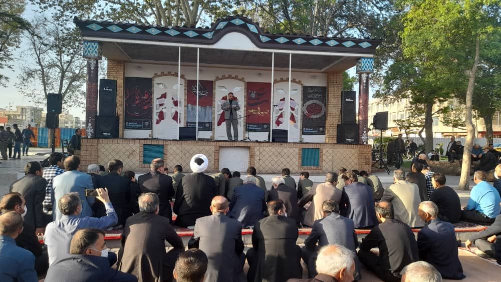 مولای عرشیان ویژه برنامه شهادت حضرت علی (ع) در پیاده راه سبزه میدان زنجان