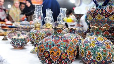 برپایی نمایشگاه صنایع‌دستی آثار هنرمندان بسیجی زنجانی
