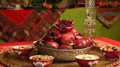 نمایشگاه شب یلدای ایرانی در زنجان
